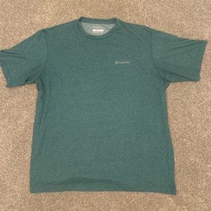Columbia Omni-wick XL Green Tshirt